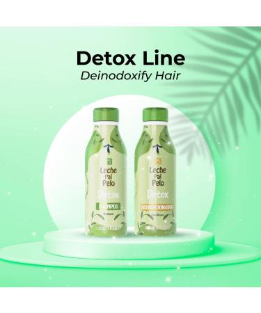 Leche Pal Pelo Detox Shampoo - Apple Cider Vinegar & Honey Infused | pH Balanced Hair Transformation | Moisture & Shine Repair - 14.9 oz - Buy Online on GoSupps.com