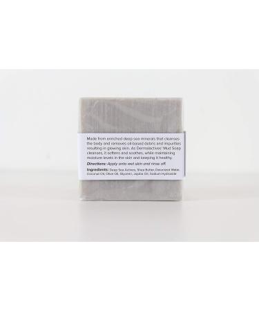 Dermalactives Enriched Dead Sea Minerals Mud Soap - Cleanses Body, Removes Oil-Based Debris - Buy Online on GoSupps.com