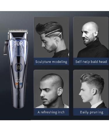 Professional USB Electric Hair Clippers for Men - Cordless Adjustable Hair Cutter Set | International Shipping Available - Buy Online on GoSupps.com