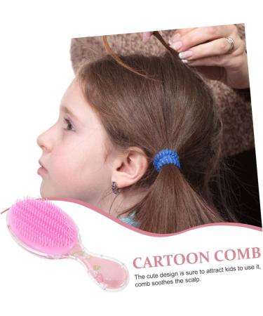 Shop Hoement Oval Small Hair Brush - Pink Hair Degeneration Comb for Girls | Cute & Compact (18.50x7.50cm) - International Shipping Available! - Buy Online on GoSupps.com