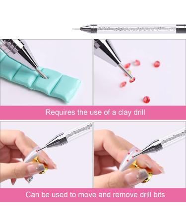 1800PCS 2mm Rhinestones Set with Pick Up Tools - 12 Colors Flat Back Gems for DIY Nail Art - Buy Online on GoSupps.com
