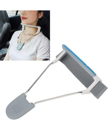 Neck Support Collar | Neck Traction Device for Spinal Care & Correction | Size M Color Blue - Buy Online on GoSupps.com