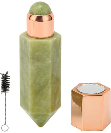 Verdant Touch Jade Facial Massage Roller - Multifunctional Skin Tightening & Lifting Device | Green Beauty Tool - Buy Online on GoSupps.com