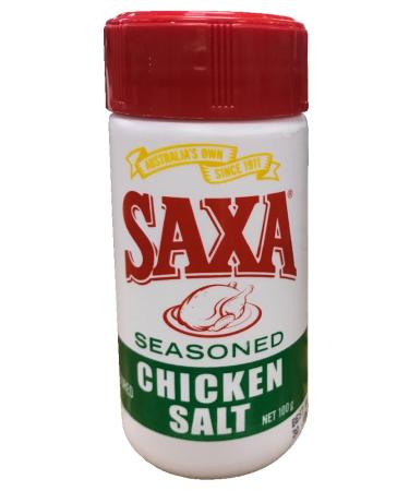 Seasoned Chicken Salt 100g Saxa. Best By Date Reads As: DAY/MONTH/YEAR On All Australian and British Food Products
