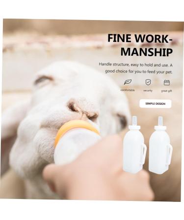 4 Pcs Calf Bottle Calf Milk Feeder Small Milk Bottle Goat Milk Bottle Poultry Baby 35x14cmx2pcs Assorted Colorx2pcs - Buy Online on GoSupps.com