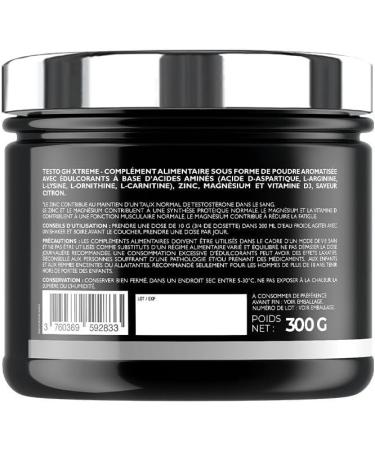 Superset Nutrition | Testo Gh Xtreme (300g) | Testosterone Boosters | Natural Testosterone Booster & Highly Concentrated GH - Lemon - Buy Online on GoSupps.com