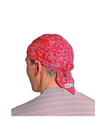 Cooling bandana |Cold headscarf |Scarf |Cap |Running cap |Ideal for hiking sports and MS universal size for adult Red Western