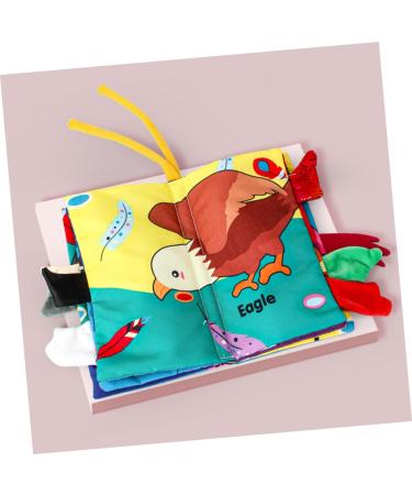 Toyvian 2-Pack Fabric Books for Toddlers | Educational Chewy Books for Small Animals | Soft Decorative Baby Knowledge Toys - Buy Online on GoSupps.com