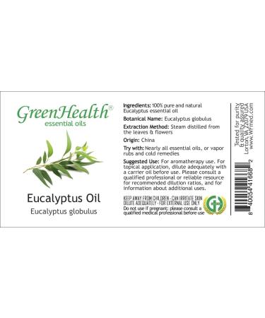 Eucalyptus Essential Oil - 100% Pure - 16 fl oz | Natural Eucalyptus Oil - Buy Online on GoSupps.com
