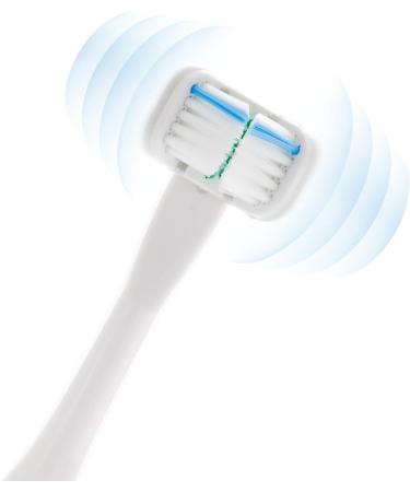 TotalTooth Sonic Electric Toothbrush - 3 Sided Head for Easy & Effective Cleaning | Shop Internationally - Buy Online on GoSupps.com