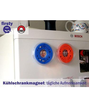 FIRSTY MICHTWAHNDING Round Fluor - Limited Edition Fluor Gelb/Schwarz | Includes Log Booklet Fridge Magnet & Hurray Sticker | Perfect for Boys & Girls - Buy Online on GoSupps.com