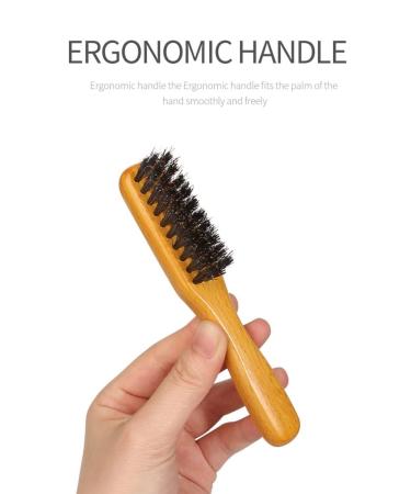 Premium Boar Bristle Beard Brush for Perfect Beard Styling & Care - Worldwide Shipping - Buy Online on GoSupps.com