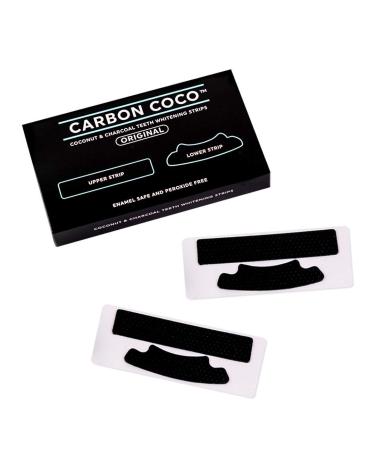 Coconut and Charcoal Teeth Whitening Strips