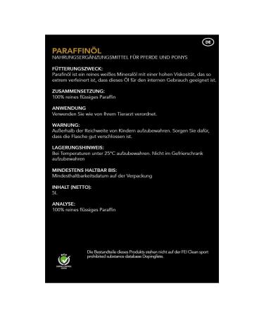Synovium Paraffin Oil - Digestive Support Supplement for Horses | Prevent Colic & Promote Gut Health - International Shipping Available - Buy Online on GoSupps.com