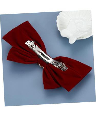 Abaodam Hair Accessories Bowknot Barrettes Bowknot Hair Clip Alligator Clip Bows Hair Bows Barrettes Floral Bow Hairpin French Hair Bows Ribbon Hair Clip Wedding Flowers Flannel Miss - Buy Online on GoSupps.com