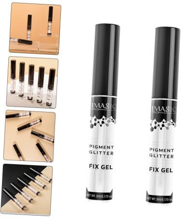 FOMIYES 2pcs Eye Primer Body Gel Eyelash Glitter Glue Backing Gel for Eye Base Makeup 1 count (Pack of 1) Assorted Color - Buy Online on GoSupps.com