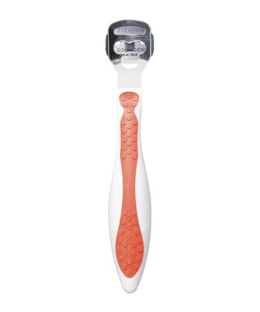 TITANIA Softtouch Hornhauthobel | 16.5 cm | Doppelseitige Klinge | Blisterkarte | 1 Pack (39 g) - International Shipping Available - Buy Online on GoSupps.com