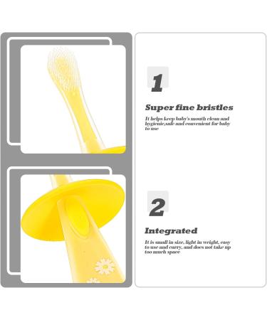 Shop Minkissy Portable Toothbrush for Kids - Food Grade Silicone - Ideal for Toddlers | International Shipping - Buy Online on GoSupps.com