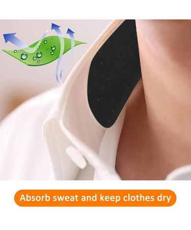 Disposable Collar Protector Sweat Pads - Prevent Sweat Stains - Black - Buy Online on GoSupps.com