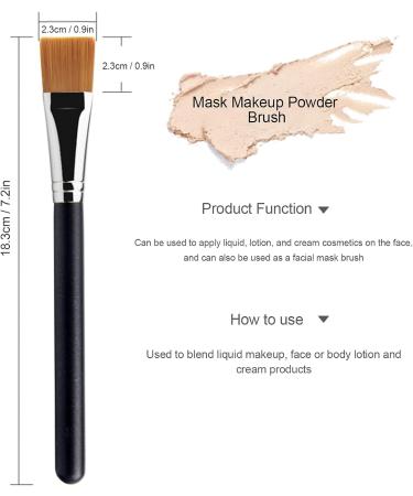 Concealer Brush Skin-friendly Portable Cosmetic Brush Soft for Beginner for Professional Makeup Artist for Concealer for Daily Makeup - Buy Online on GoSupps.com