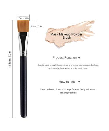 Soft Dense Makeup Powder Brush - Ideal Cosmetic Brush for Daily Concealer Application - International Shipping Available - Buy Online on GoSupps.com