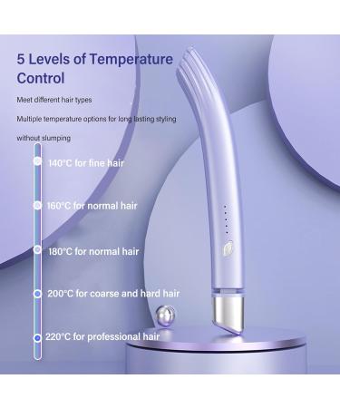 Hair Crimper for Women Corn Hair Splint Perm Volumizing Ceramic Hair Iron Portable Hair Volume Corrugated Curler Adjustable Temperature Hair Styling Tool (US Plug 110V) - Buy Online on GoSupps.com