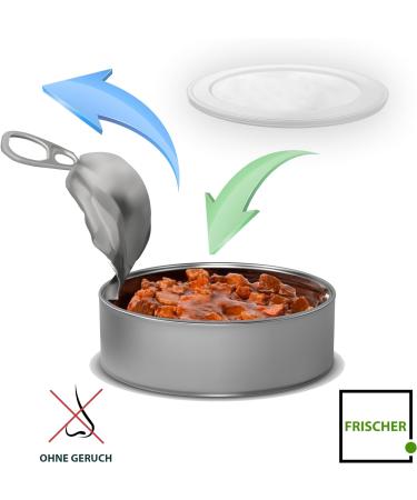 XILMARK (4 + 4) Can Covers Pet Can Lids 800 & 400 Grs Can Lids for Tins Plastic Lids for Tin Cans Can Tops Covers Can Cover Dog Food Cat Food Can Lids Pet Food Can Lids Reusable Can lids - Buy Online on GoSupps.com