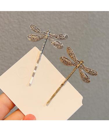 FRCOLOR 6 Pieces Vintage Dragonfly Hair Clips Dragonfly Hair Pins Dragonfly Hair Pins Side Clips Dragonfly Hair Clips For Women - Buy Online on GoSupps.com