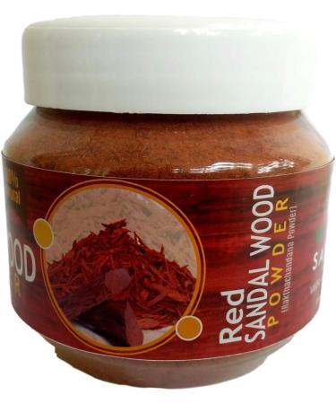 SM Natural Red Sandalwood Powder - 100gsm (Raktha Chandan) - Buy Online on GoSupps.com