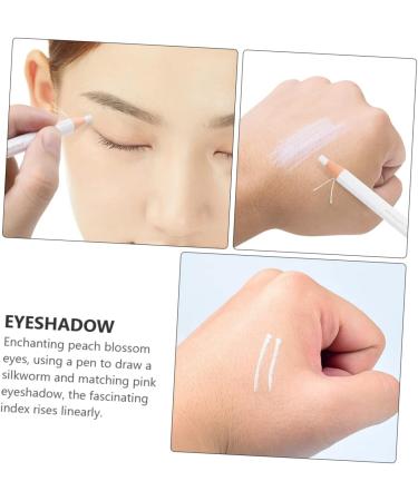 BESTYASH Crayon Sourcils Imperm able Blanc 2 Pi ces Pigmentation Lisse Longue Tenue Maquillage des Yeux Visage Voyage - Buy Online on GoSupps.com