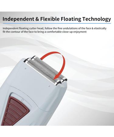Buy Rechargeable Men's Electric Hair Clipper & Trimmer - Double Head Razor & Reciprocating Shaver - International Shipping Available - Buy Online on GoSupps.com