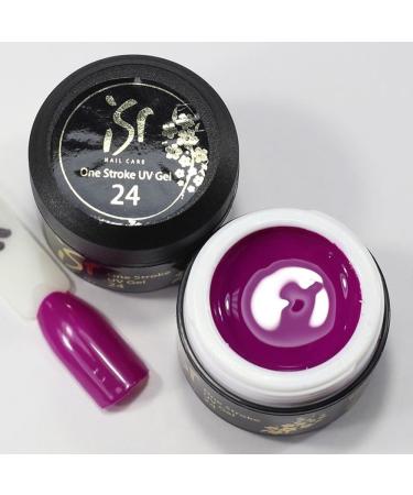 OS24 ISR Nail Care Color Gel One Strocke UV & LED Colorgel Colour perfect coverage 5ml