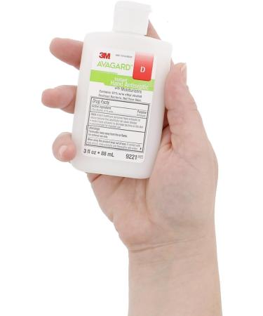 3M 9221 Avagard D Instant Hand Antiseptic with Moisturizers - Pack of 3 | Antibacterial Hand Gel - Buy Online on GoSupps.com