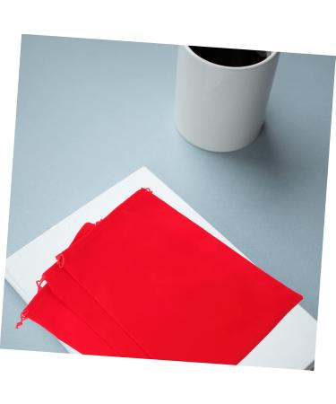 SOESFOUFU 3pcs Hair Dryer Storage Bag Drawstring Pouches Large Storage Bag Hair Blower Pouches Red Flannel - Buy Online on GoSupps.com