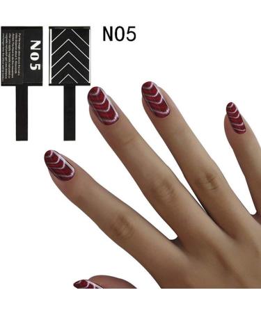 12 Pcs NiceMeet Magnet Pen Nail Art Tools for 3D Cat Eye Effect Powder - Manicure UV Gel Polish DIY Accessories - Buy Online on GoSupps.com
