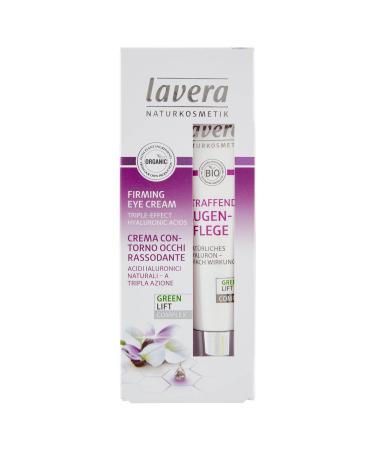 lavera Firming Eye Cream Karanja10004 Anti-Age10004  hyaluronic acid10004  Moisturises & Reduces Wrinkles10004  Vegan10004  Organic Skin Care10004  Natural & Innovative Cosmetics (15 ml)
