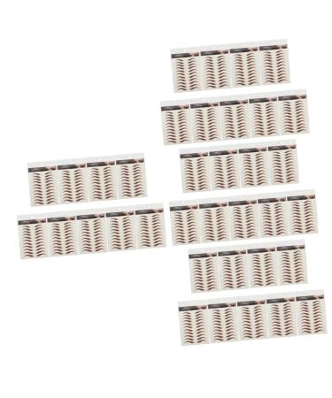 FOMIYES 36 sheets Transfer Eyebrow Imitation Hairlike Artificial Tattoos Shaping Stickers Temporary Sticker