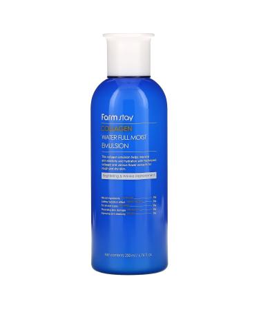 Farmstay Collagen Water Full Moist Emulsion 6.76 fl oz (200 ml) - Buy Online on GoSupps.com
