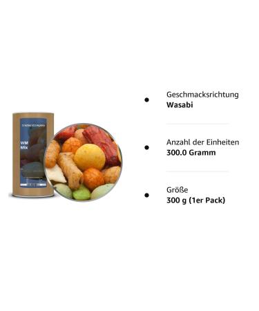 Buy 300g Snack Mix World Champion Mix - Low Fat Peanut Wasabi Nacho Chips & Rice Crackers - International Shipping - Buy Online on GoSupps.com