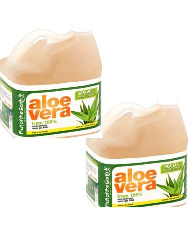 Fruit Of The Earth Aloe Vera, 128 Fluid Ounce (2 Gallon)