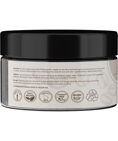 Coffee Body Scrub Exfoliating Energising Smooth Skin a blend of Natural & Organic Ingredients - Buy Online on GoSupps.com