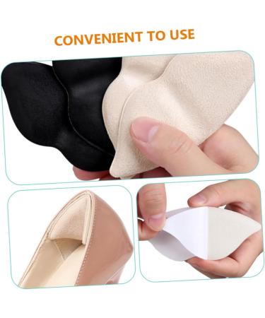 Holibanna 8 Pairs High Heels Half Pad - Supple Adhesive Heel Grip Liners & Cushions for Women | Shoe Inserts for Too Big Shoes - Buy Online on GoSupps.com