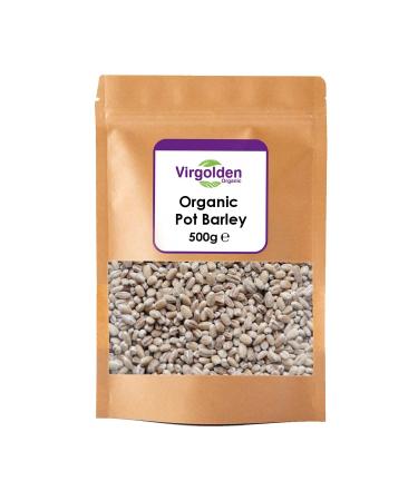 Organic Pot Barley 500g by Virgolden Organic