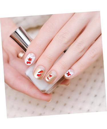 Healeved 1 Box Nail Jewelry Drill Crystals Decor Ab Glass Rhinestones Sticker Gems Gemstones for Nails Nail Diamonds Rhinestones Manicure Tools Nail Plastic Nail Stickers Love Red 13X5X1cm Red - Buy Online on GoSupps.com