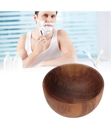 Large Capacity Sustainable Wood Shaving Bowl | Eco-Friendly Wood Shaving Soap Container for Men - Perfect for Hairdressing Shops - Buy Online on GoSupps.com