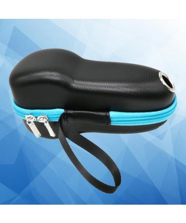 Frcolor Electric Shaver Travel Bag - Fabric Razor Case - Portable Storage Organizer - Digital Blue 18x8cm - Buy Online on GoSupps.com