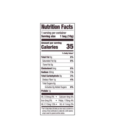 Crispy Green Freeze-Dried Cantaloupe 0.35oz Single-Serve Pack of 12 - Buy Online on GoSupps.com