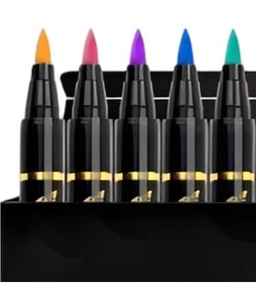 Body markers washable glitter kit 1 set of face painting pens cosmetic skin stencils colorful creative markers for children teens women men parties - Buy Online on GoSupps.com