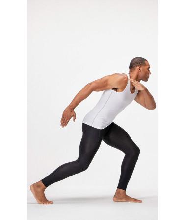 DEVOPS Men's Muscle Dri Fit Tank Top 3-Pack - Large, White (Gray Stitch) - Buy Online on GoSupps.com