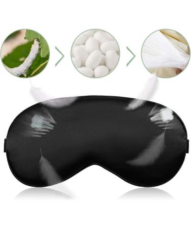 Audamp Sleep Mask - Adjustable Silk Eye Mask Set (2 Pack) | Ultra Soft Skin-Friendly Night Masks in Gray & Black for Restful Sleep - Buy Online on GoSupps.com